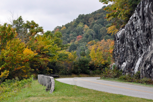 fall colors on The Blue Ridge Parkway